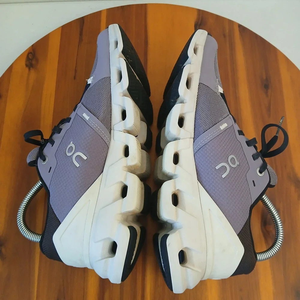 On Cloudflyer Womens 6.5 Purple Mesh Low Top Running Shoes Sneakers 71.98092